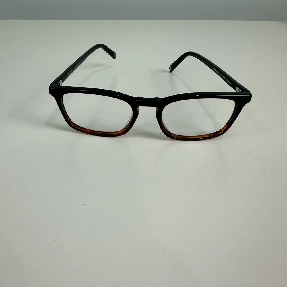 Warby Parker Chase 281 Eyeglasses Black Tortoise Rectangular Frames 51-18-145